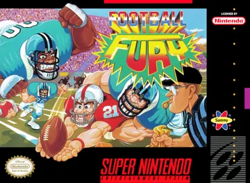 Football Fury (USA) box cover front